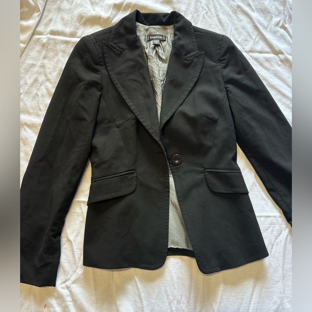 Bebe Women's Black Blazer